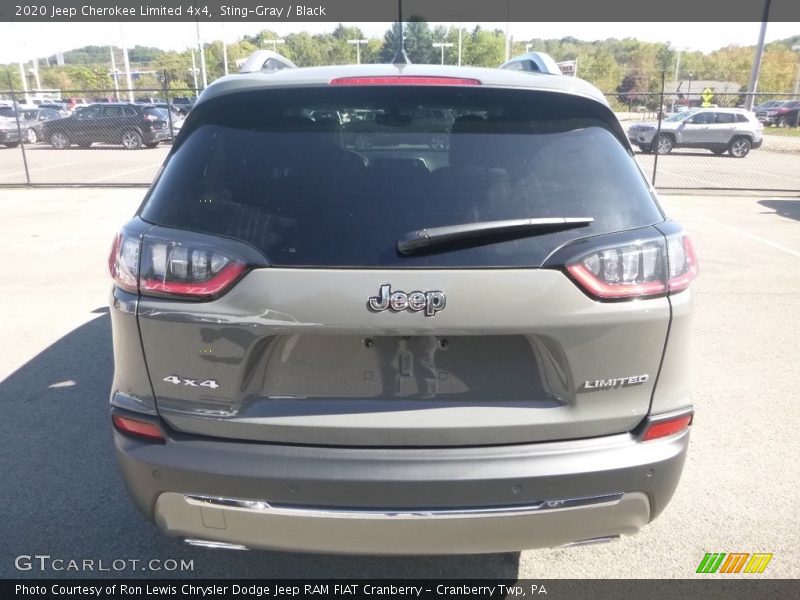 Sting-Gray / Black 2020 Jeep Cherokee Limited 4x4