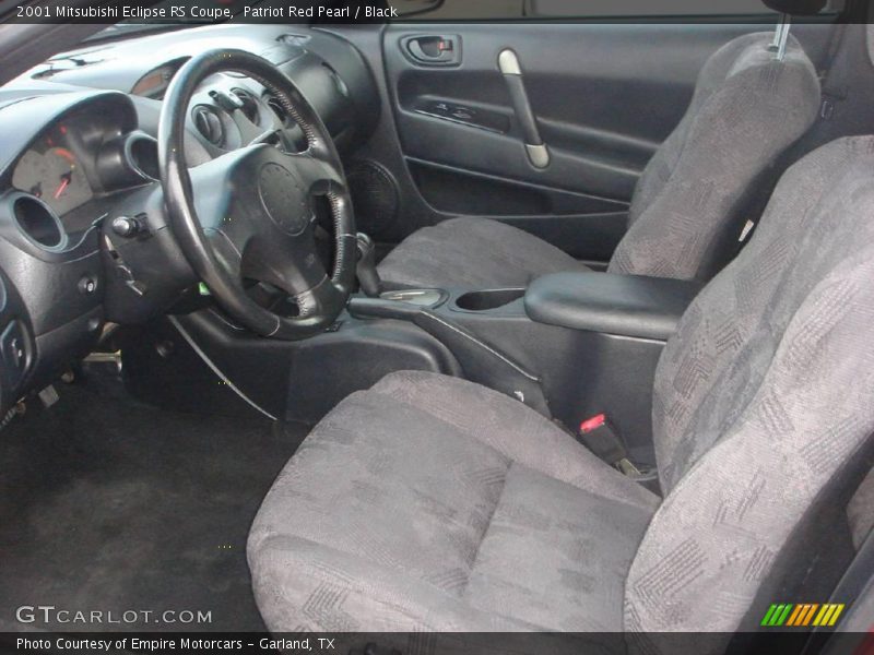 Patriot Red Pearl / Black 2001 Mitsubishi Eclipse RS Coupe