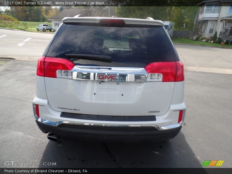 White Frost Tricoat / Jet Black 2017 GMC Terrain SLE AWD