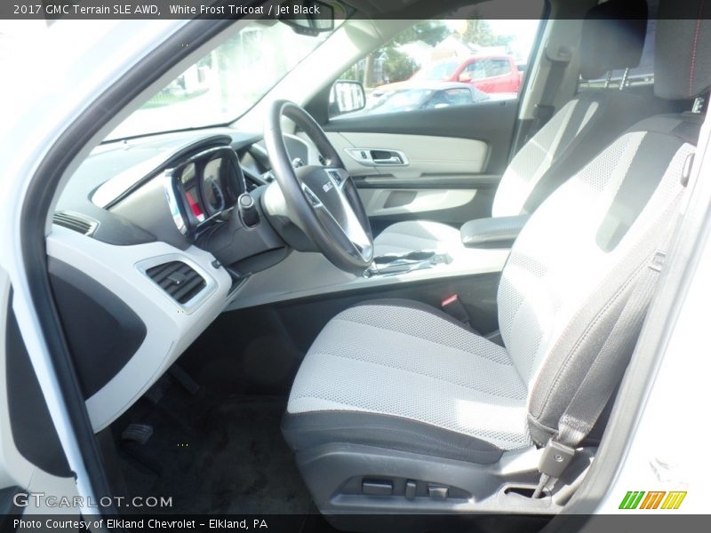 White Frost Tricoat / Jet Black 2017 GMC Terrain SLE AWD