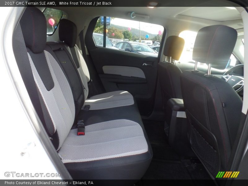 White Frost Tricoat / Jet Black 2017 GMC Terrain SLE AWD