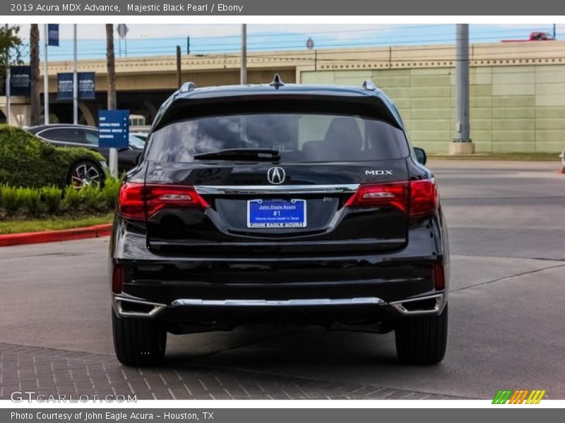 Majestic Black Pearl / Ebony 2019 Acura MDX Advance