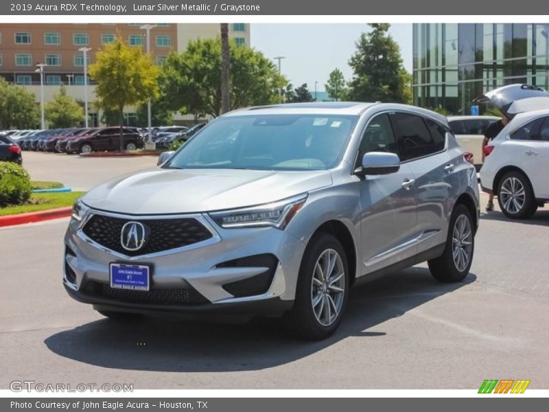 Lunar Silver Metallic / Graystone 2019 Acura RDX Technology