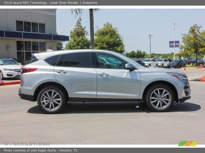 Lunar Silver Metallic / Graystone 2019 Acura RDX Technology