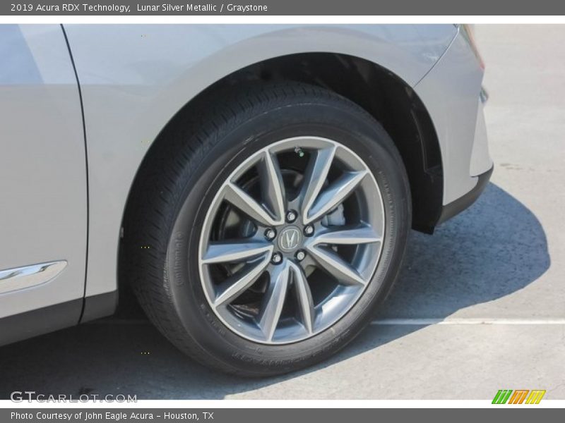 Lunar Silver Metallic / Graystone 2019 Acura RDX Technology