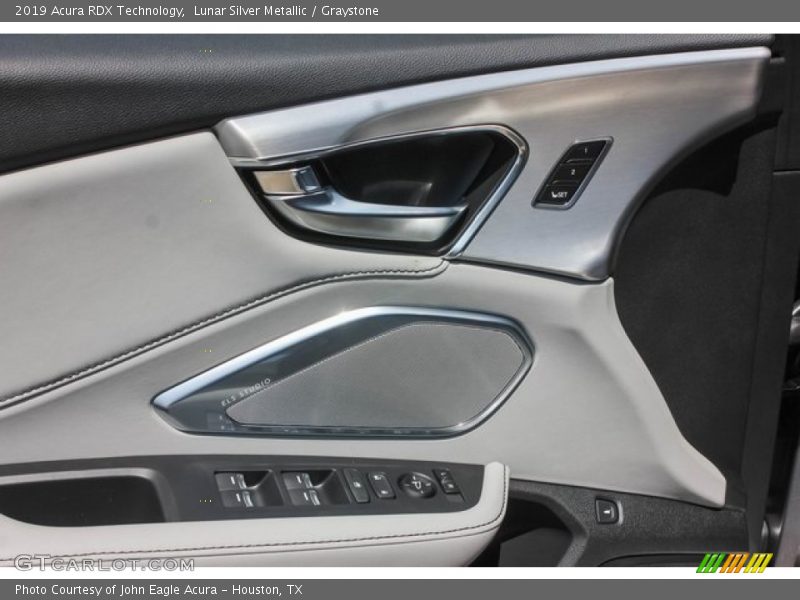 Lunar Silver Metallic / Graystone 2019 Acura RDX Technology