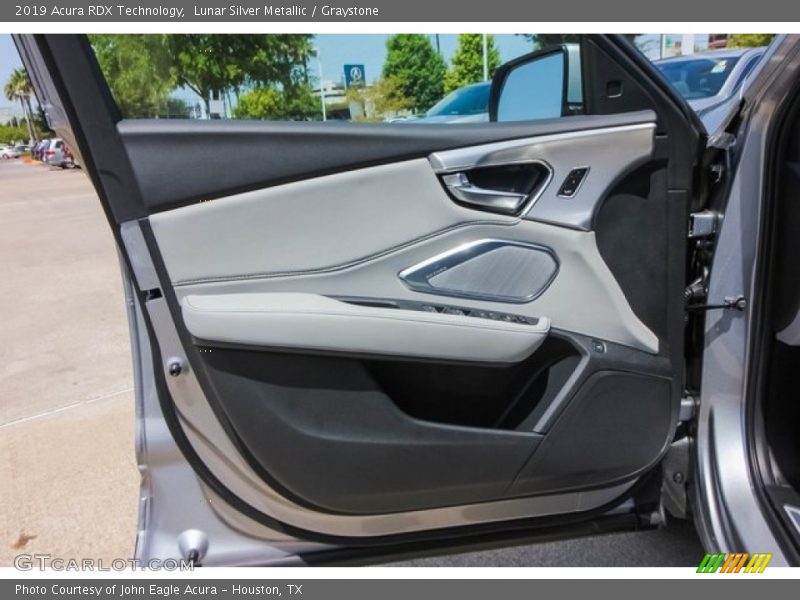 Lunar Silver Metallic / Graystone 2019 Acura RDX Technology
