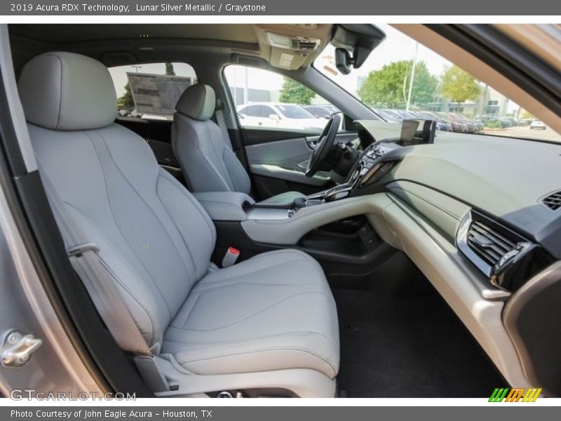 Lunar Silver Metallic / Graystone 2019 Acura RDX Technology
