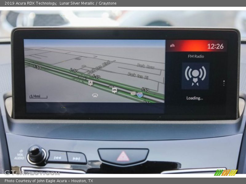 Lunar Silver Metallic / Graystone 2019 Acura RDX Technology