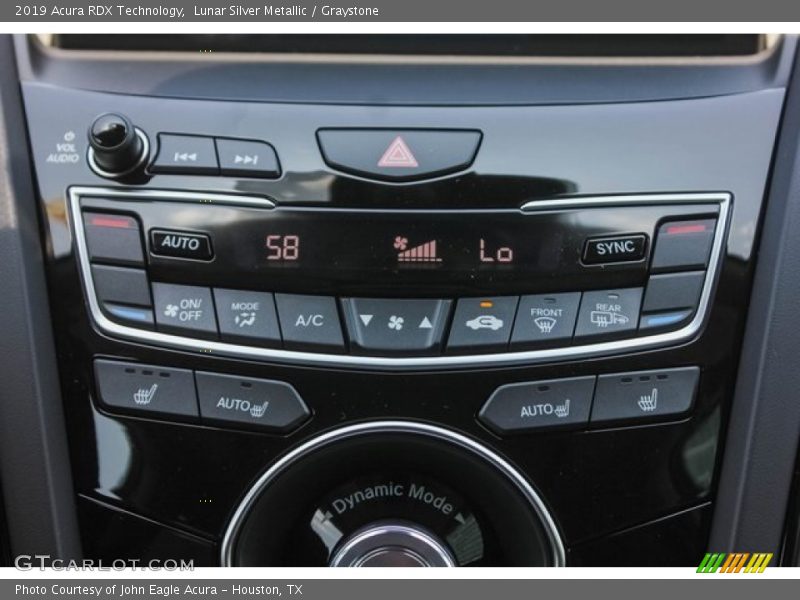 Lunar Silver Metallic / Graystone 2019 Acura RDX Technology