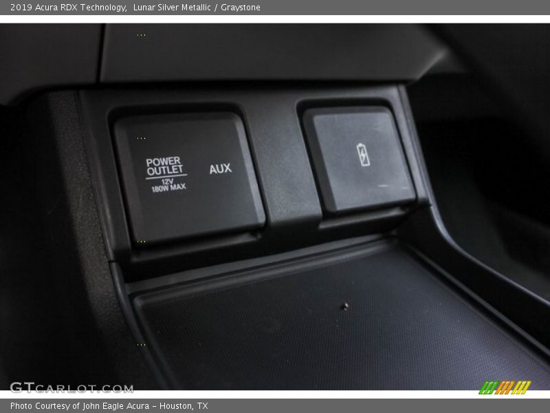 Lunar Silver Metallic / Graystone 2019 Acura RDX Technology