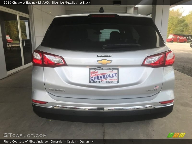 Silver Ice Metallic / Jet Black 2020 Chevrolet Equinox LT AWD