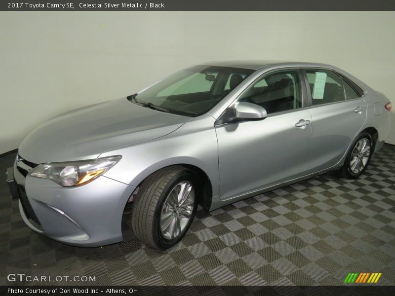 Celestial Silver Metallic / Black 2017 Toyota Camry SE
