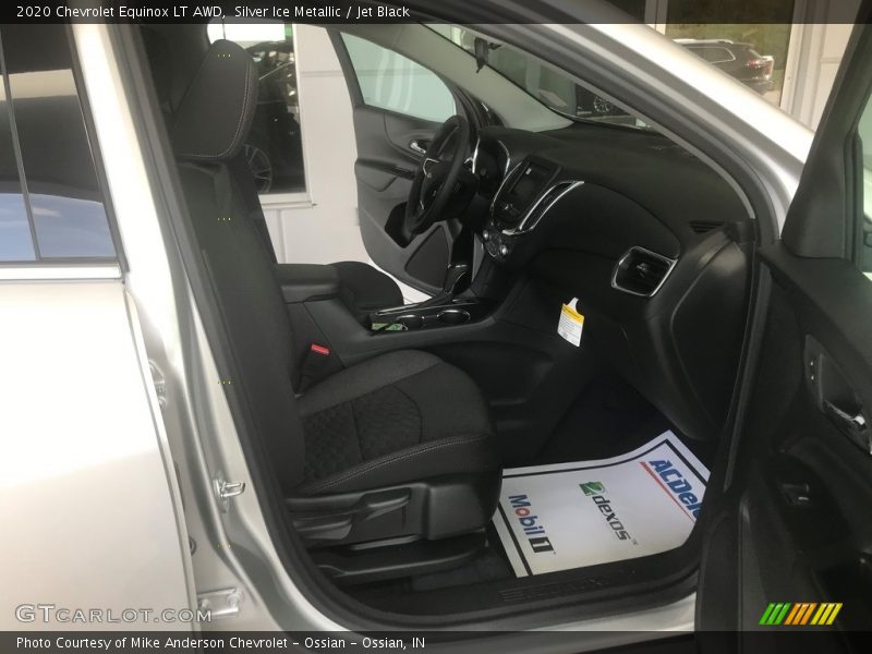 Silver Ice Metallic / Jet Black 2020 Chevrolet Equinox LT AWD