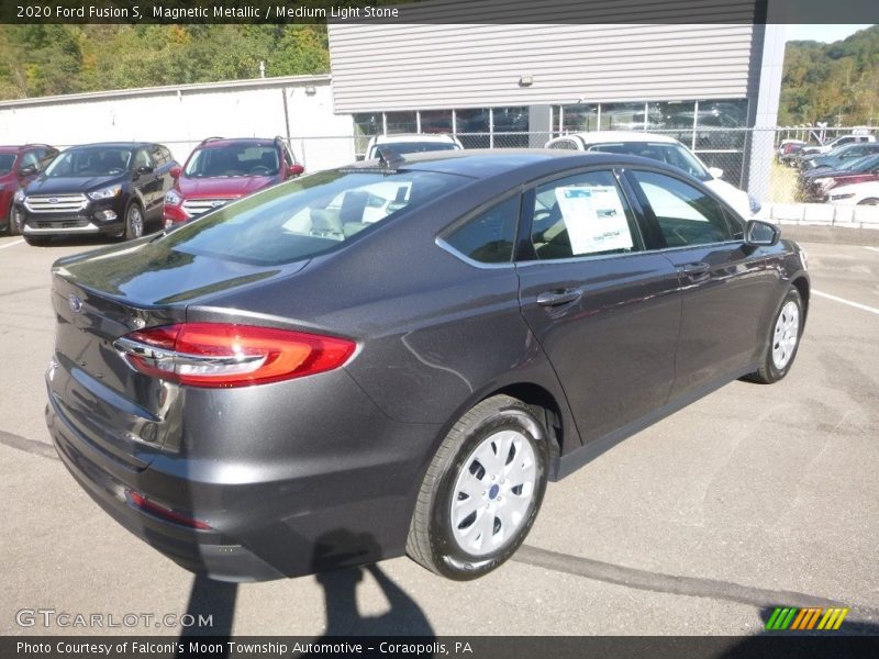 Magnetic Metallic / Medium Light Stone 2020 Ford Fusion S