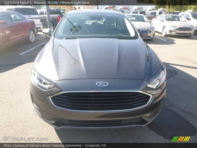 Magnetic Metallic / Medium Light Stone 2020 Ford Fusion S