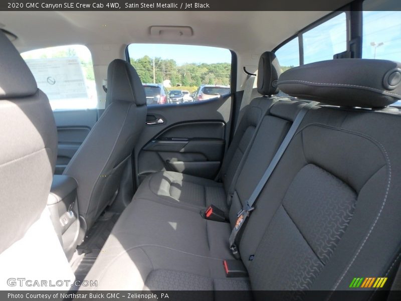 Satin Steel Metallic / Jet Black 2020 GMC Canyon SLE Crew Cab 4WD