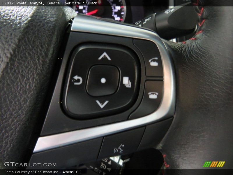 Celestial Silver Metallic / Black 2017 Toyota Camry SE