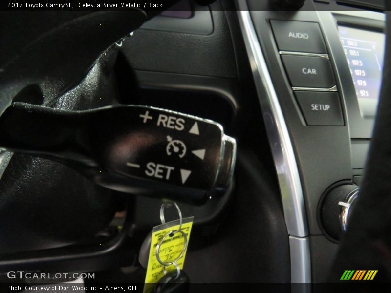 Celestial Silver Metallic / Black 2017 Toyota Camry SE