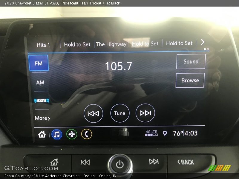 Iridescent Pearl Tricoat / Jet Black 2020 Chevrolet Blazer LT AWD