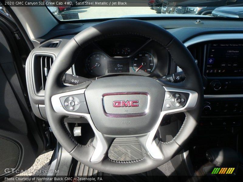  2020 Canyon SLE Crew Cab 4WD Steering Wheel