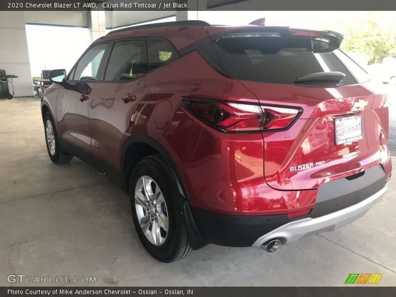 Cajun Red Tintcoat / Jet Black 2020 Chevrolet Blazer LT AWD