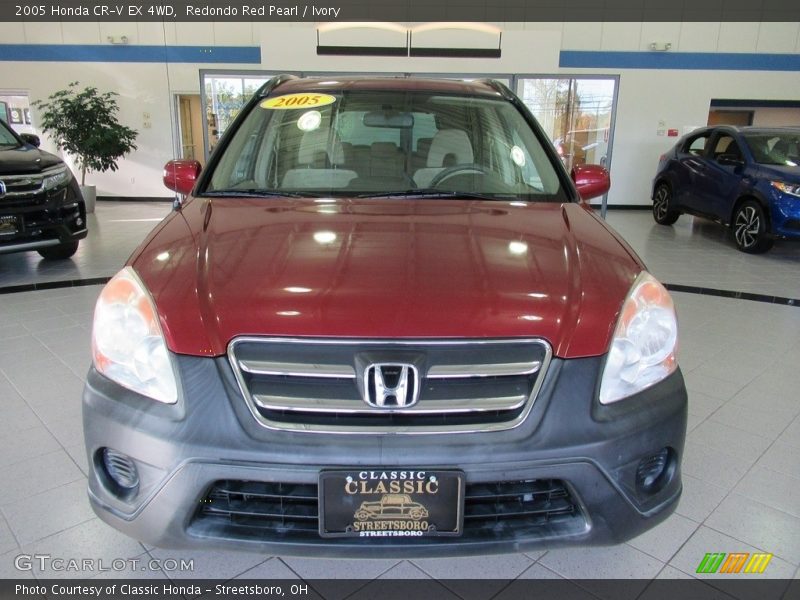 Redondo Red Pearl / Ivory 2005 Honda CR-V EX 4WD