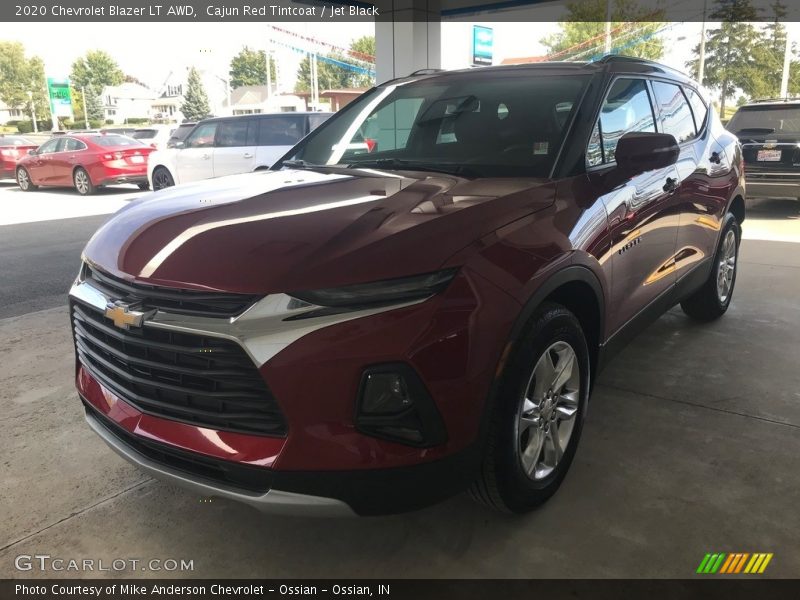 Cajun Red Tintcoat / Jet Black 2020 Chevrolet Blazer LT AWD