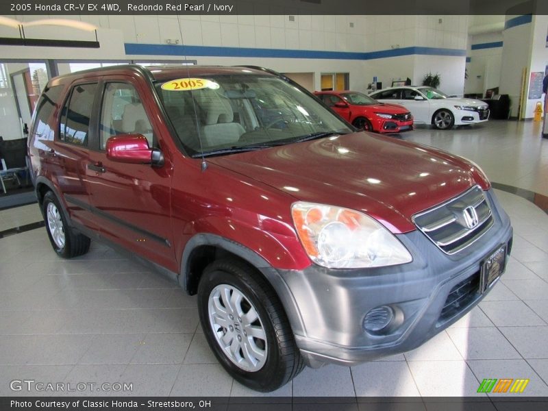 Redondo Red Pearl / Ivory 2005 Honda CR-V EX 4WD
