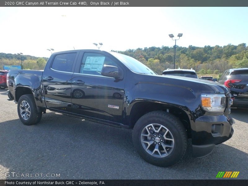 Onyx Black / Jet Black 2020 GMC Canyon All Terrain Crew Cab 4WD