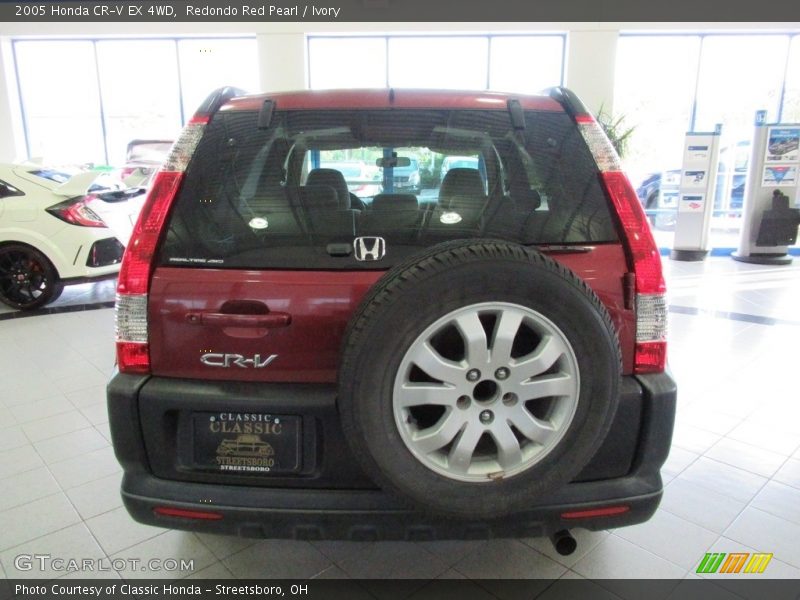 Redondo Red Pearl / Ivory 2005 Honda CR-V EX 4WD