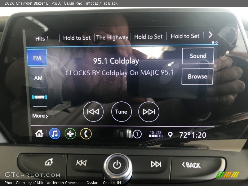 Controls of 2020 Blazer LT AWD