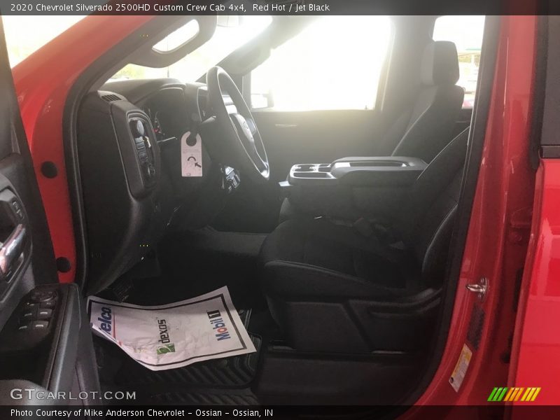 Red Hot / Jet Black 2020 Chevrolet Silverado 2500HD Custom Crew Cab 4x4