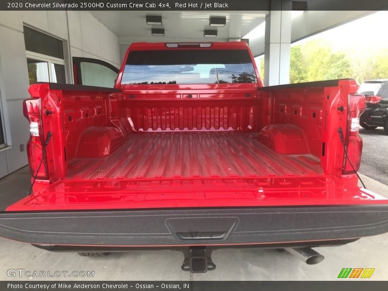 Red Hot / Jet Black 2020 Chevrolet Silverado 2500HD Custom Crew Cab 4x4
