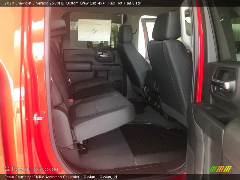 Red Hot / Jet Black 2020 Chevrolet Silverado 2500HD Custom Crew Cab 4x4