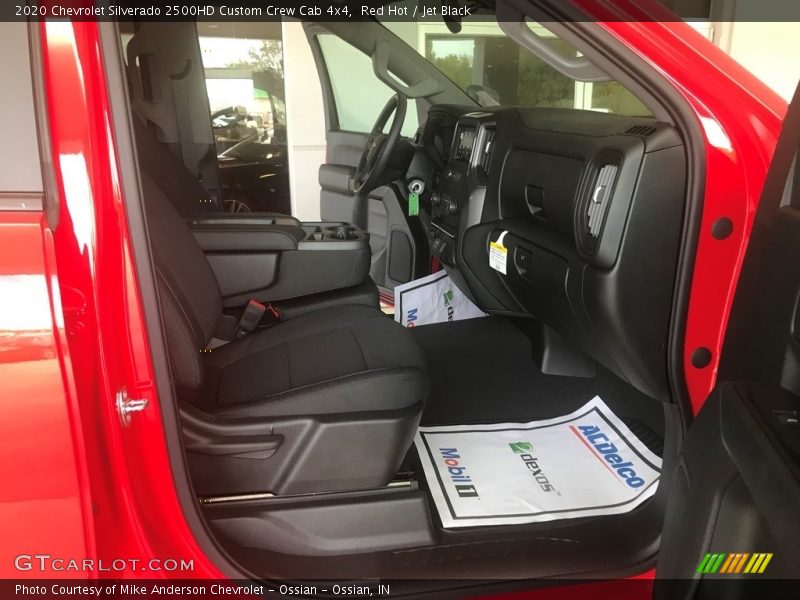Red Hot / Jet Black 2020 Chevrolet Silverado 2500HD Custom Crew Cab 4x4