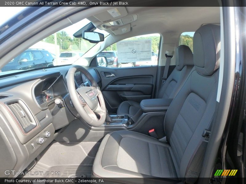 Front Seat of 2020 Canyon All Terrain Crew Cab 4WD