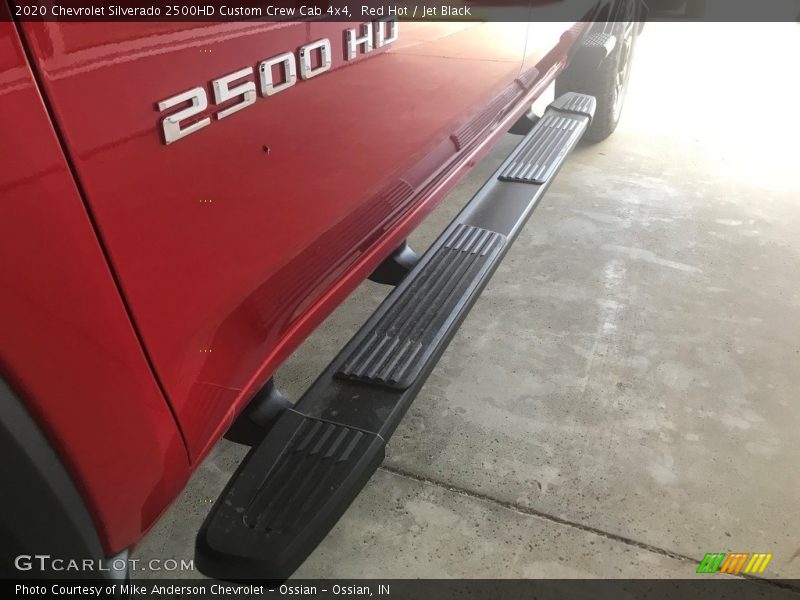 Red Hot / Jet Black 2020 Chevrolet Silverado 2500HD Custom Crew Cab 4x4
