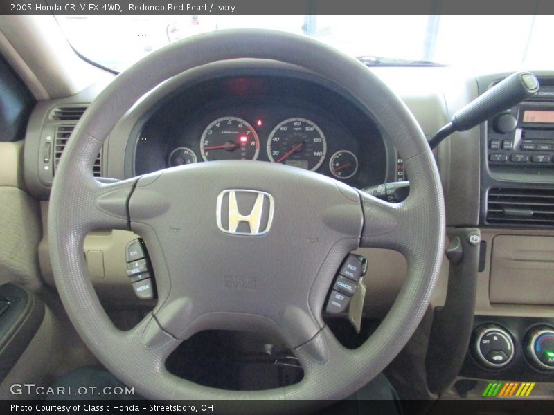 Redondo Red Pearl / Ivory 2005 Honda CR-V EX 4WD