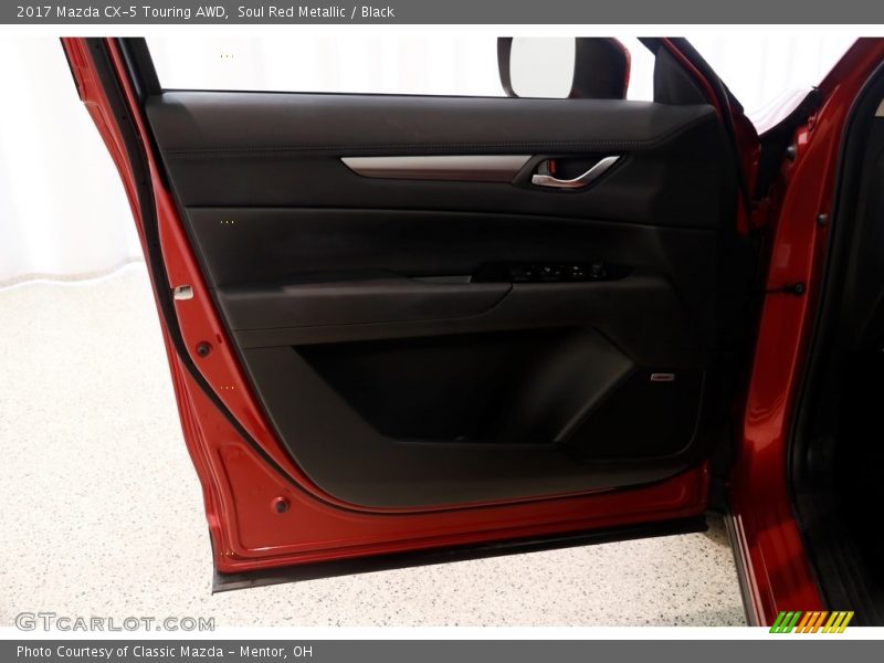 Soul Red Metallic / Black 2017 Mazda CX-5 Touring AWD