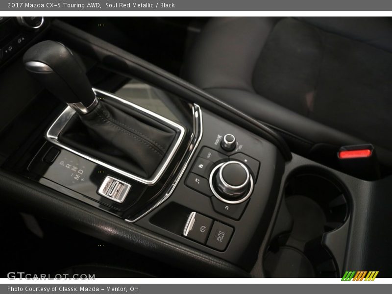 Soul Red Metallic / Black 2017 Mazda CX-5 Touring AWD