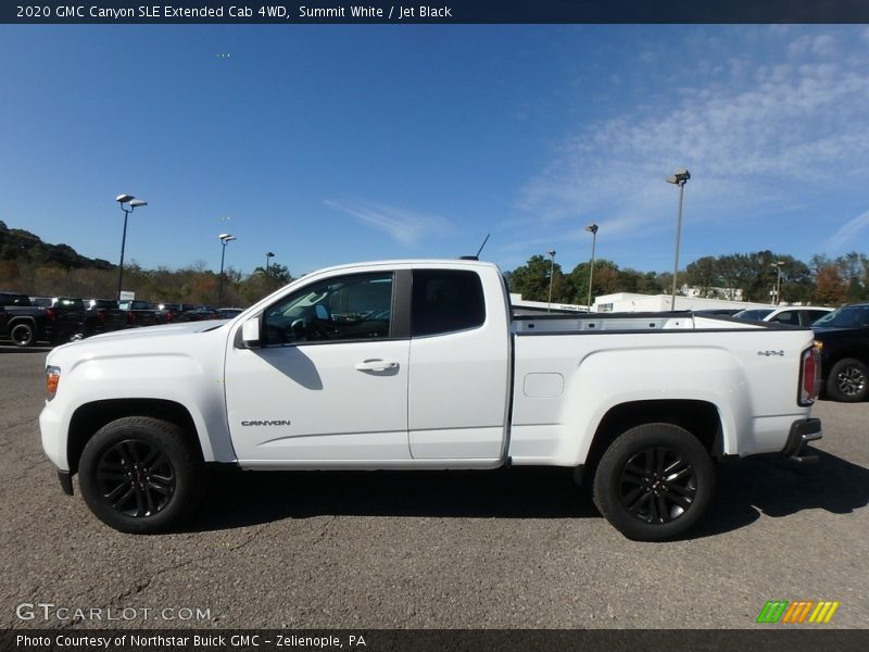  2020 Canyon SLE Extended Cab 4WD Summit White