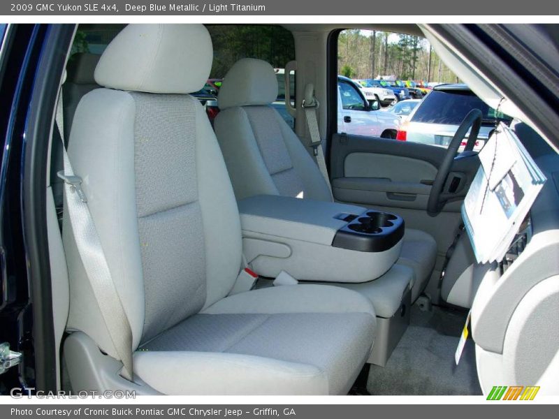 Deep Blue Metallic / Light Titanium 2009 GMC Yukon SLE 4x4