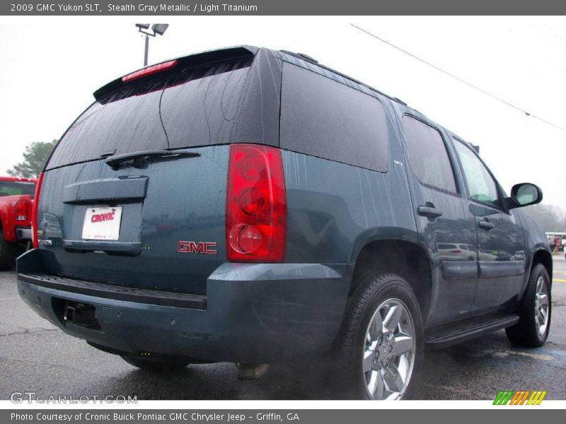 Stealth Gray Metallic / Light Titanium 2009 GMC Yukon SLT