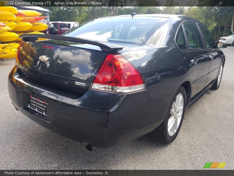 Ashen Gray Metallic / Ebony 2013 Chevrolet Impala LTZ