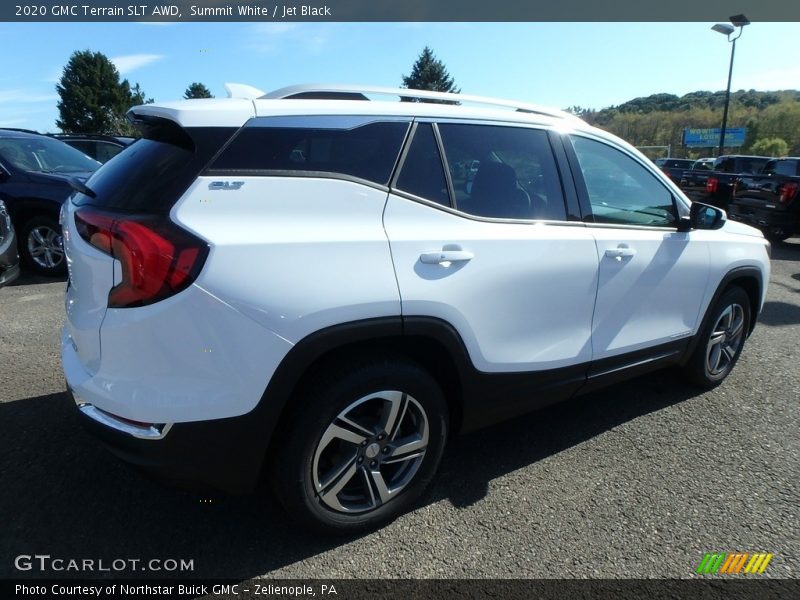 Summit White / Jet Black 2020 GMC Terrain SLT AWD