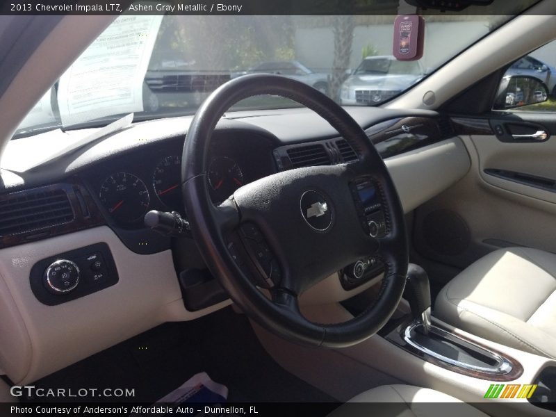 Ashen Gray Metallic / Ebony 2013 Chevrolet Impala LTZ