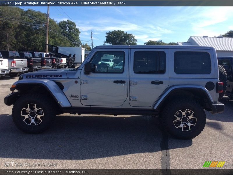 Billet Silver Metallic / Black 2020 Jeep Wrangler Unlimited Rubicon 4x4