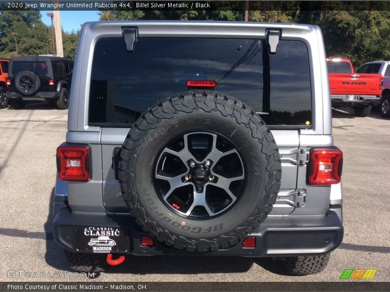 Billet Silver Metallic / Black 2020 Jeep Wrangler Unlimited Rubicon 4x4