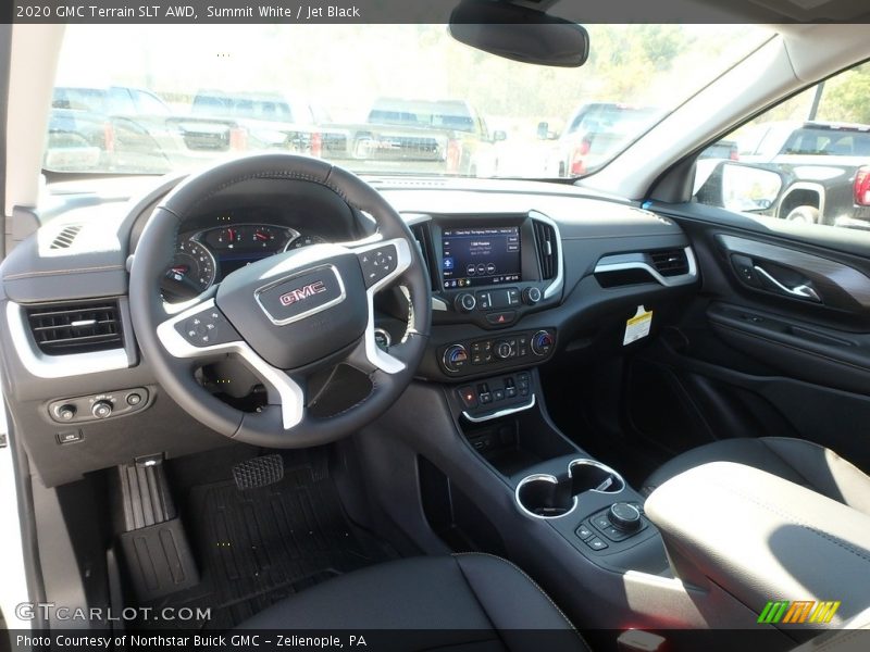 Summit White / Jet Black 2020 GMC Terrain SLT AWD